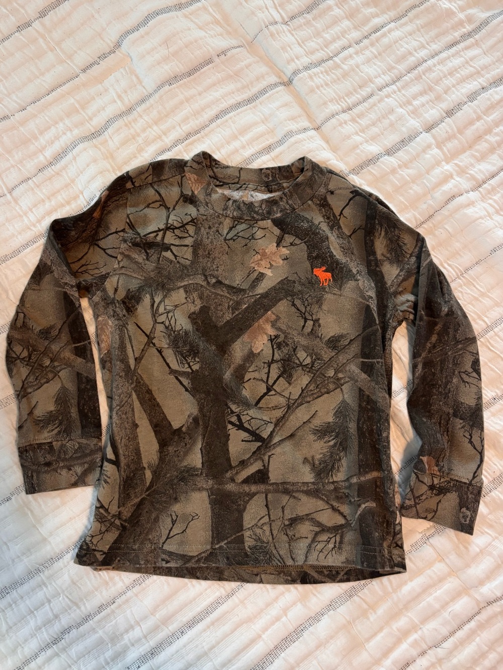 abercrombie kids Camouflage Long Sleeve Tshirt